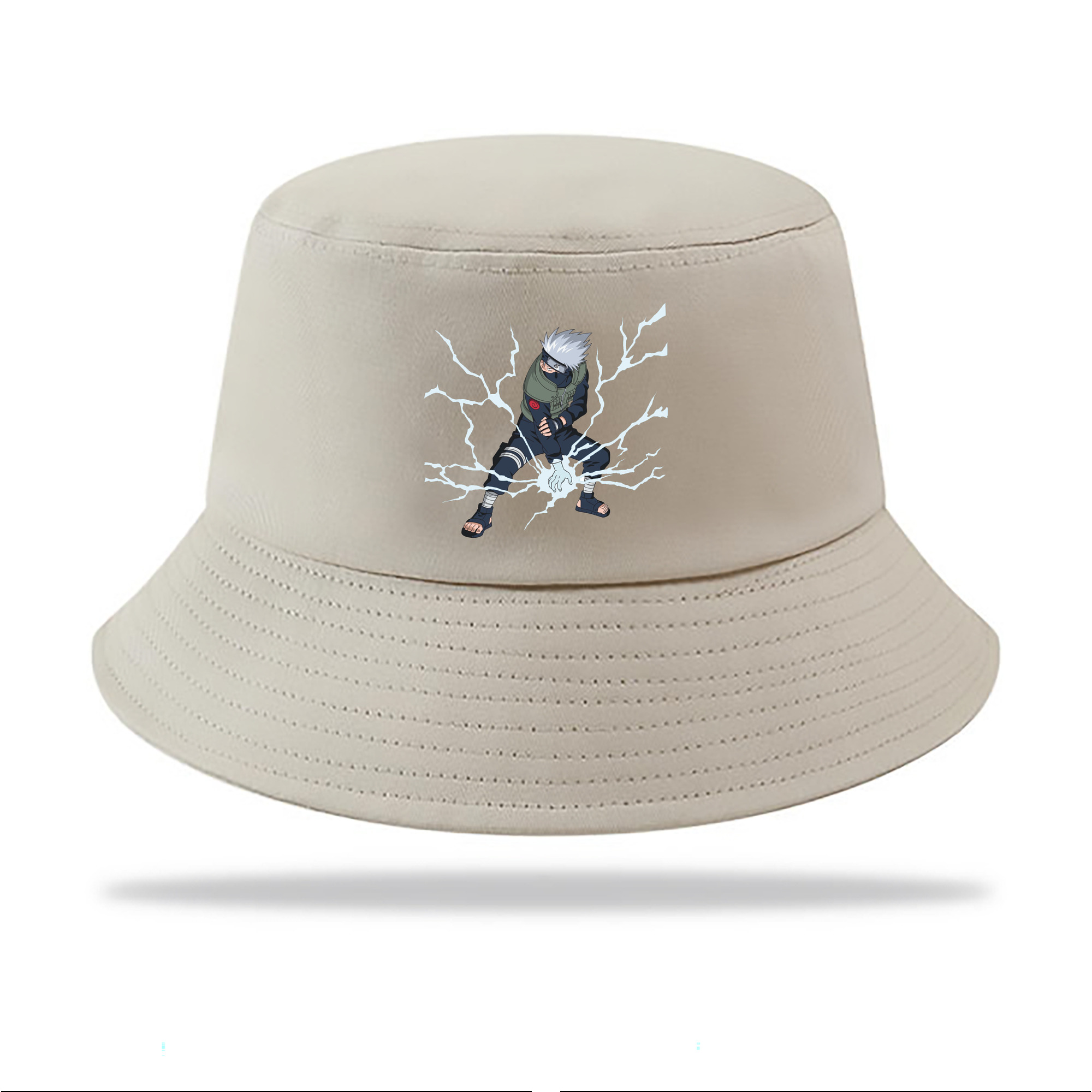 （画像用） NARUTO -ナルト- はたけ カカシ Hatake Kakashi アウトドア日除けバケットハット